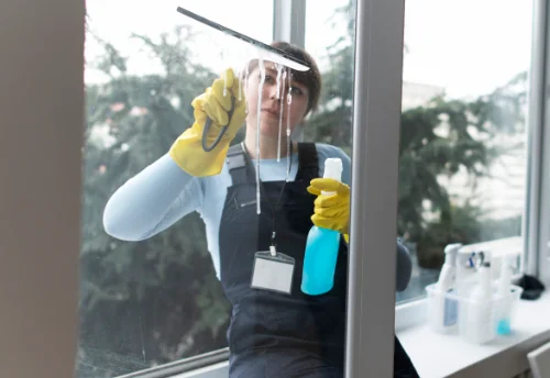 Nettoyage de vitres intérieures et extérieures à Villapourçon